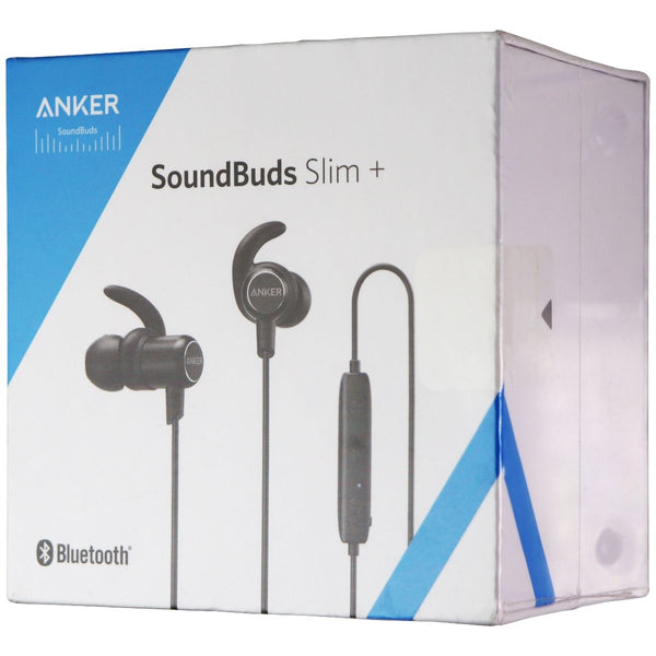 Anker (SoundBuds Slim +) Bluetooth Neckband Earbud Headphones - Black - Anker - Simple Cell Shop, Free shipping from Maryland!