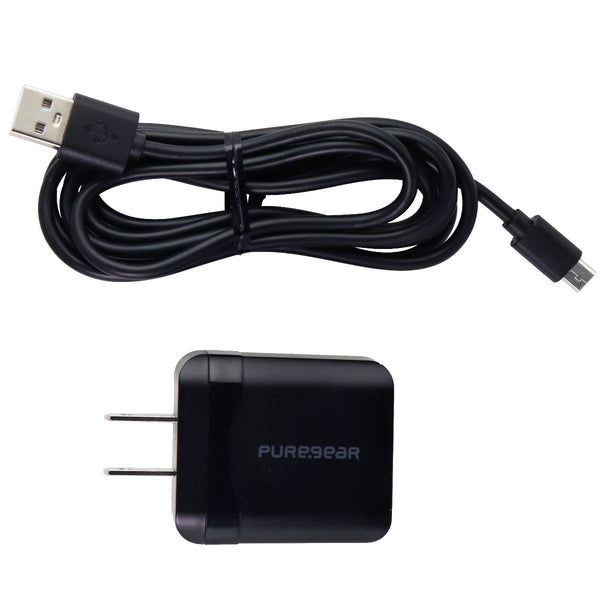 PureGear QC 3.0 (USB) Wall Charger and 5-ft Micro-USB Cable - Black - PureGear - Simple Cell Shop, Free shipping from Maryland!