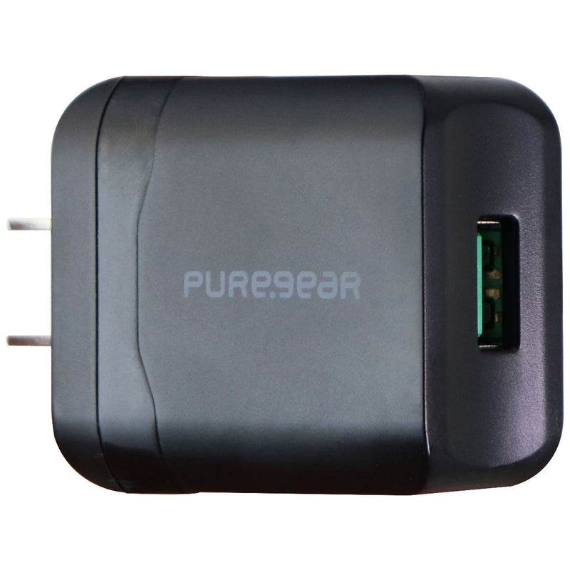 PureGear QC 3.0 (USB) Wall Charger and 5-ft Micro-USB Cable - Black - PureGear - Simple Cell Shop, Free shipping from Maryland!