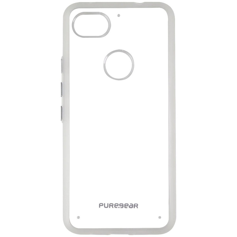 PureGear Slim Shell Series Hard Case for Google Pixel 3a XL - Clear/Frost - PureGear - Simple Cell Shop, Free shipping from Maryland!