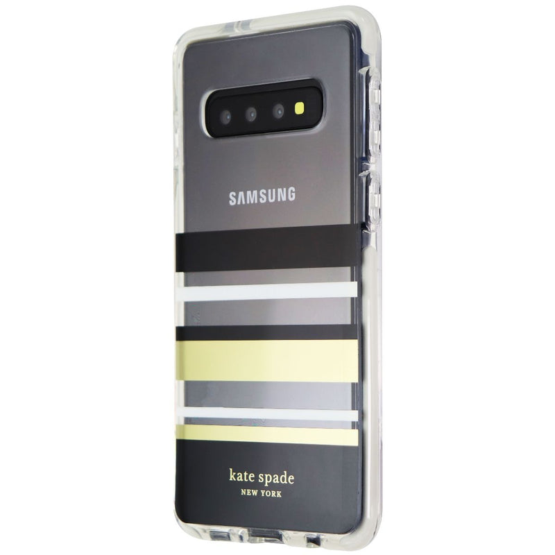 Kate Spade New York Hardshell Case for Samsung Galaxy S10 - Park Stripe Black - Kate Spade - Simple Cell Shop, Free shipping from Maryland!