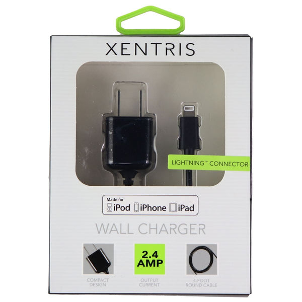 Xentris Wall Charger for Apple Smartphones and Tablets (MFI) - Black - Xentris - Simple Cell Shop, Free shipping from Maryland!