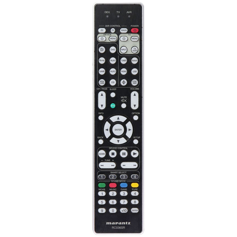 Marantz OEM Remote Control - Black/Silver (RC036SR) - Marantz - Simple Cell Shop, Free shipping from Maryland!