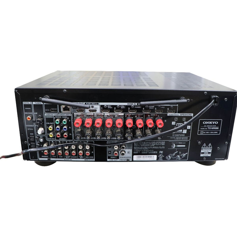 Onkyo (TX-NR686) 7.2 Hi-Res 4K HDR-A/V Home Theater Receiver - Black - Onkyo - Simple Cell Shop, Free shipping from Maryland!