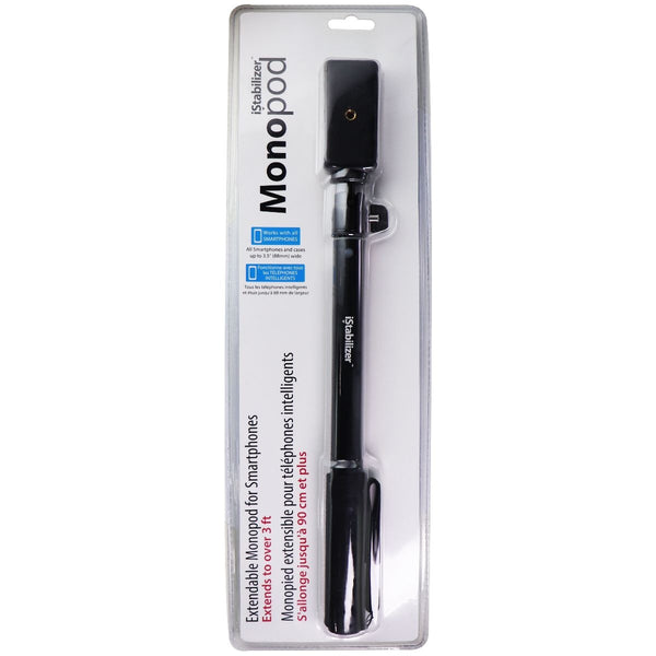 iStabilizer (ISTMP01) Universal 3-Foot Smartphone Monopod - Black - iStabilizer - Simple Cell Shop, Free shipping from Maryland!