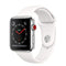 Apple Watch Series 3 (42mm) - Stainless Steel Case & White Sport Band GPS + LTE - Apple - Simple Cell Shop, Free shipping from Maryland!