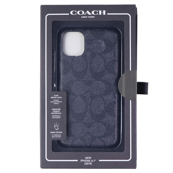 Coach New York Slim Wrap Signature C Case for Apple iPhone 11 - Black - Coach - Simple Cell Shop, Free shipping from Maryland!