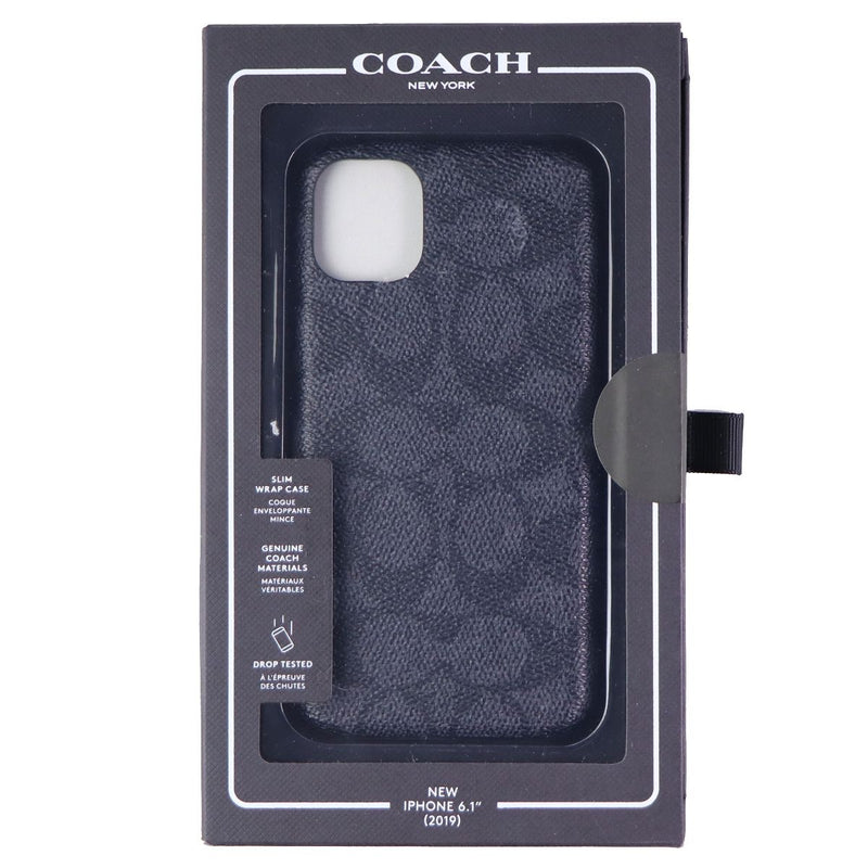 Coach New York Slim Wrap Signature C Case for Apple iPhone 11 - Black - Coach - Simple Cell Shop, Free shipping from Maryland!