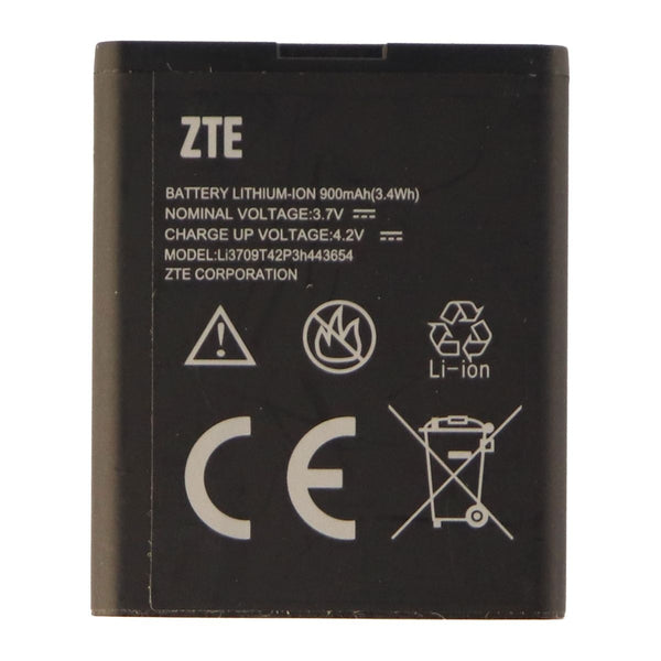 ZTE LI3709T42P3H443654 3.7v 900mAh Lithium Ion Battery for ZTE Phones - Black - ZTE - Simple Cell Shop, Free shipping from Maryland!