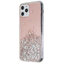 Fashion Gel Case for Apple iPhone 11 Pro Smartphones - Clear/Pink Tint/Glitter - Fashion Case - Simple Cell Shop, Free shipping from Maryland!
