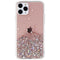 Fashion Gel Case for Apple iPhone 11 Pro Smartphones - Clear/Pink Tint/Glitter - Fashion Case - Simple Cell Shop, Free shipping from Maryland!