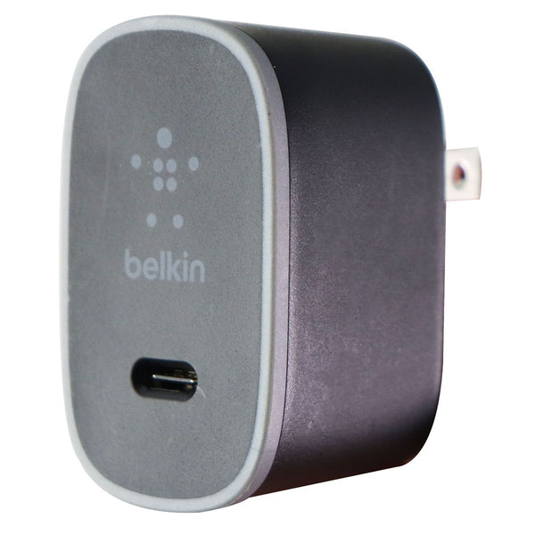 Belkin (5V/3A) USB-C (Type C) Single Port Wall Charger / Adapter - Black/Gray - Belkin - Simple Cell Shop, Free shipping from Maryland!