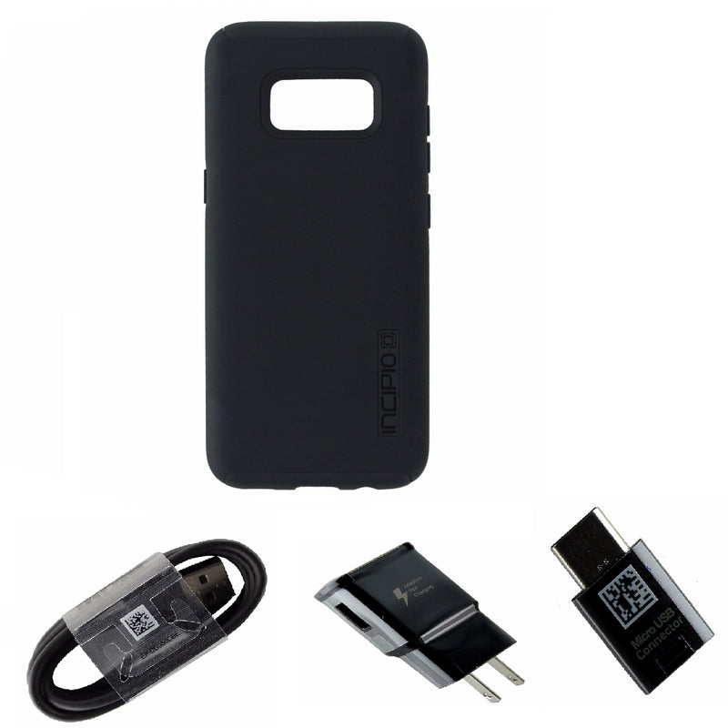 NEW OEM Charging & Adapter KIT W/ Black Incipio DualPro Phone Case for Galaxy S8 - Incipio - Simple Cell Shop, Free shipping from Maryland!