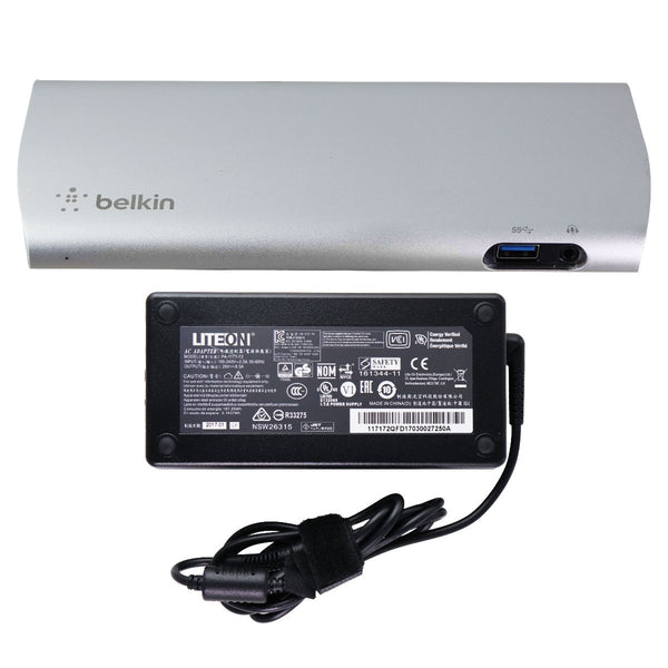 Belkin Thunderbolt 3 Express Dock HD for MacBook - Silver (F4U095tt) - Belkin - Simple Cell Shop, Free shipping from Maryland!