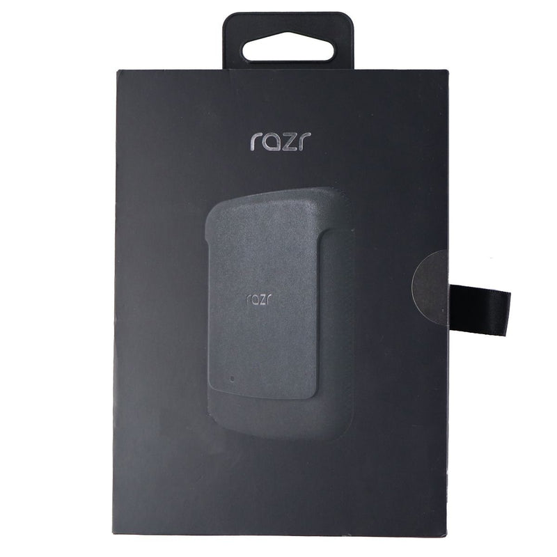Motorola Rigid Leather Carrying Flip Pouch for Razr Smartphone - Black - Motorola - Simple Cell Shop, Free shipping from Maryland!