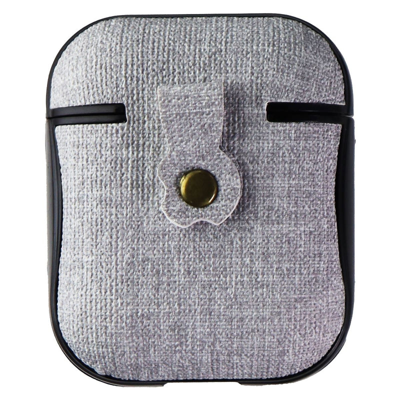 Key Hard Shell Case and Clip for Apple AirPods 1st and 2nd Gen - Gray/Black - Key - Simple Cell Shop, Free shipping from Maryland!