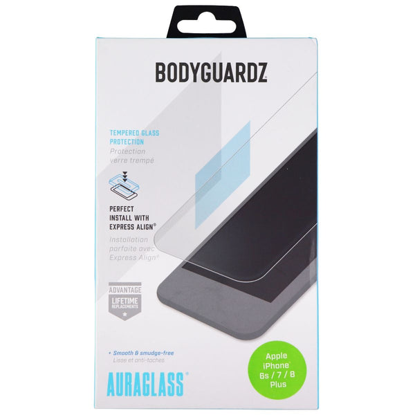 BodyGuardz AuraGlass Protector for Apple iPhone 8 Plus / iPhone 7 Plus - Clear - BODYGUARDZ - Simple Cell Shop, Free shipping from Maryland!