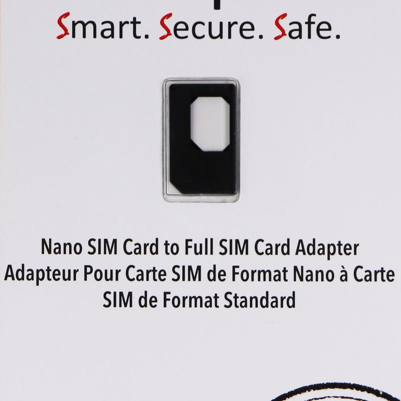 Sadapter Nano SIM to Full SIM Card Adapter (SADAPTER4FFTO2FFBLK) - Gray - Sadapter - Simple Cell Shop, Free shipping from Maryland!