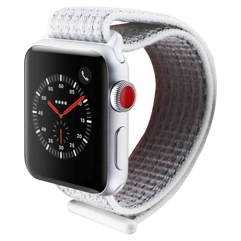 Apple Watch Nike+ Series 3 (GPS + LTE) 38mm Silver Aluminum Case w/ White Loop - Apple - Simple Cell Shop, Free shipping from Maryland!