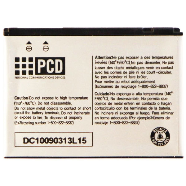 PCD BTR8999B 3.7v 1100mAh Lithium Ion Battery for PCD Devices - Silver - PCD - Simple Cell Shop, Free shipping from Maryland!