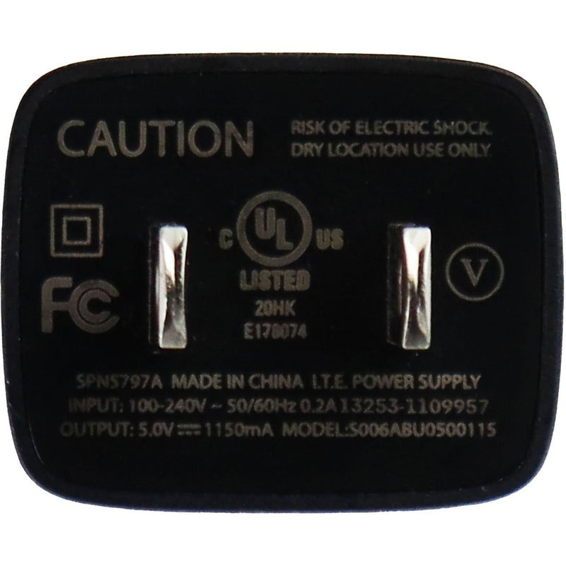 Motorola Dual USB Travel Charger Wall Adapter - Black - SPN5797A - Motorola - Simple Cell Shop, Free shipping from Maryland!