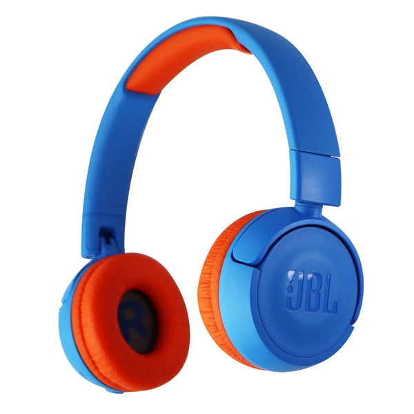 JBL JR 300BT Kids On-Ear Wireless Headphones with Safe Sound Tech - Blue/Orange - JBL - Simple Cell Shop, Free shipping from Maryland!