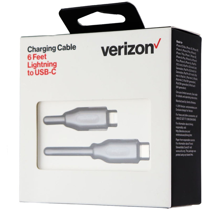 Verizon 6-Ft USB-C Braided Cable for iPhones & iPads - Black - Verizon - Simple Cell Shop, Free shipping from Maryland!