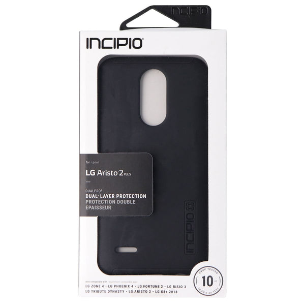 Incipio DualPro Case for LG Aristo 2 and Tribute Dynasty - Matte Black - Incipio - Simple Cell Shop, Free shipping from Maryland!