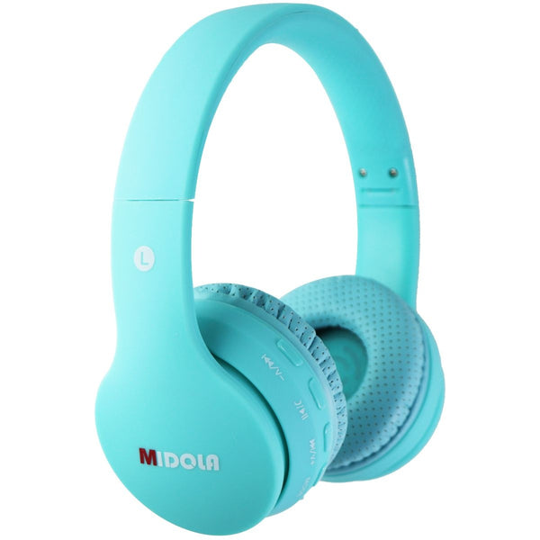 Midola Wireless Bluetooth Over The Ear Foldable Headphones for Kids - Cyan - Midola - Simple Cell Shop, Free shipping from Maryland!