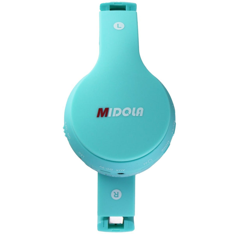 Midola Wireless Bluetooth Over The Ear Foldable Headphones for Kids - Cyan - Midola - Simple Cell Shop, Free shipping from Maryland!