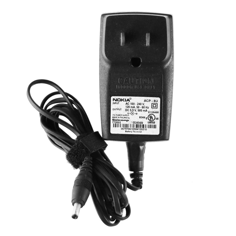 Nokia (5.3V/0.5A) AC Adapter Power Supply - Black (ACP-8U) - Nokia - Simple Cell Shop, Free shipping from Maryland!