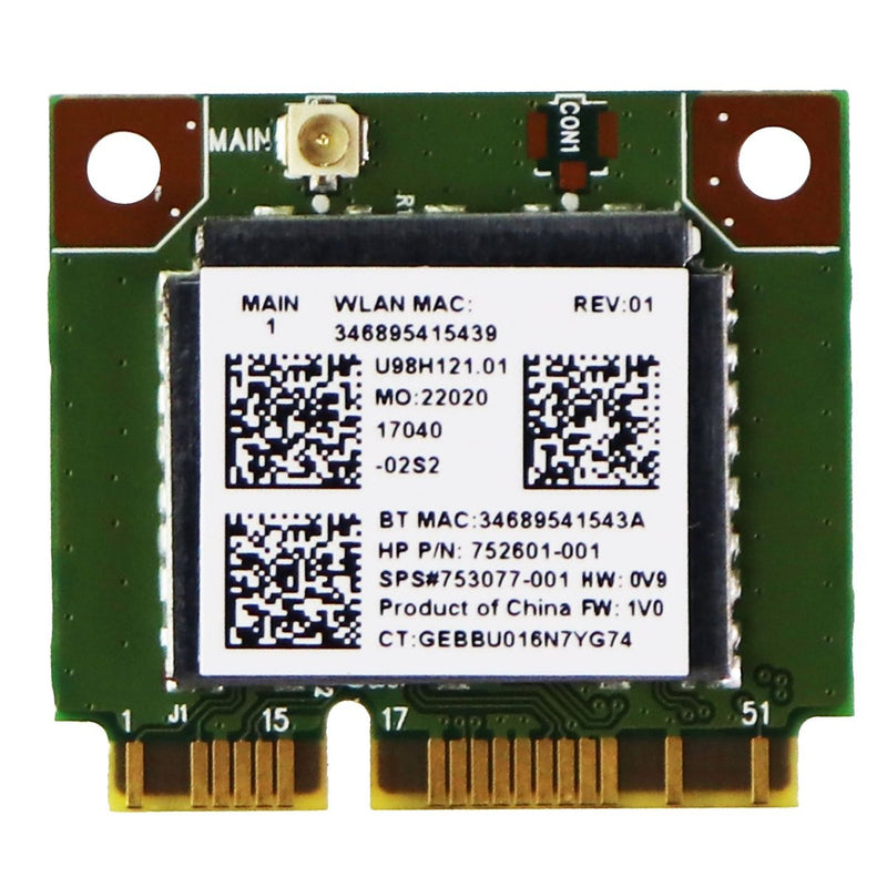 OEM Repair Part - Wi-Fi Card for HP Envy 23 752601-001 RTL8723BE / RTL8723BE1T1R - RealTek - Simple Cell Shop, Free shipping from Maryland!