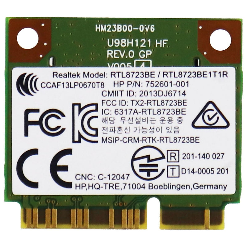 OEM Repair Part - Wi-Fi Card for HP Envy 23 752601-001 RTL8723BE / RTL8723BE1T1R - RealTek - Simple Cell Shop, Free shipping from Maryland!