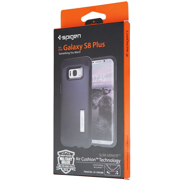 Spigen Slim Armor Series Dual Layer Case for Galaxy S8+ (Plus) - Metal Slate - Spigen - Simple Cell Shop, Free shipping from Maryland!