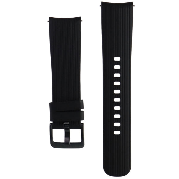 Samsung 20mm Silicone Band for Samsung Galaxy Watch 42mm - Black/Black - Large - Samsung - Simple Cell Shop, Free shipping from Maryland!