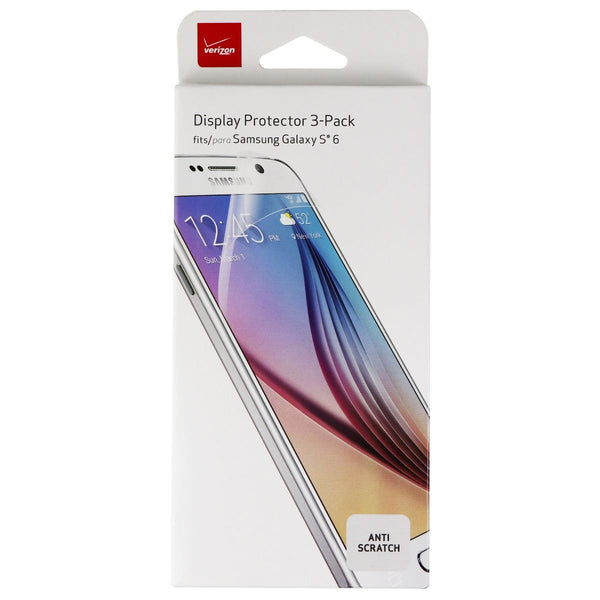 Verizon Anti-Scratch Screen Protector 3-Pack for Samsung Galaxy S6 - Clear - Verizon - Simple Cell Shop, Free shipping from Maryland!