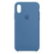 Official Apple Silicone Case for iPhone X Smartphones - Denim Blue (MRG22ZM/A) - Apple - Simple Cell Shop, Free shipping from Maryland!