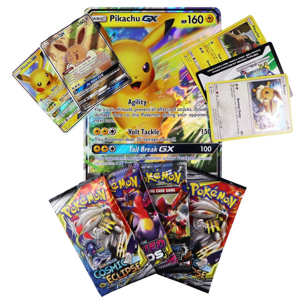 Pokemon TCG Pikachu-Gx & Eevee-Gx Special Collection 4 Booster Pack - Pokemon - Simple Cell Shop, Free shipping from Maryland!