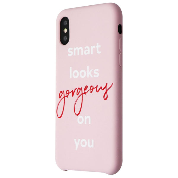 My Social Canvas Soft Silicone Case for iPhone XS/X - Pink/Smart Looks Gorgeous - My Social Canvas - Simple Cell Shop, Free shipping from Maryland!