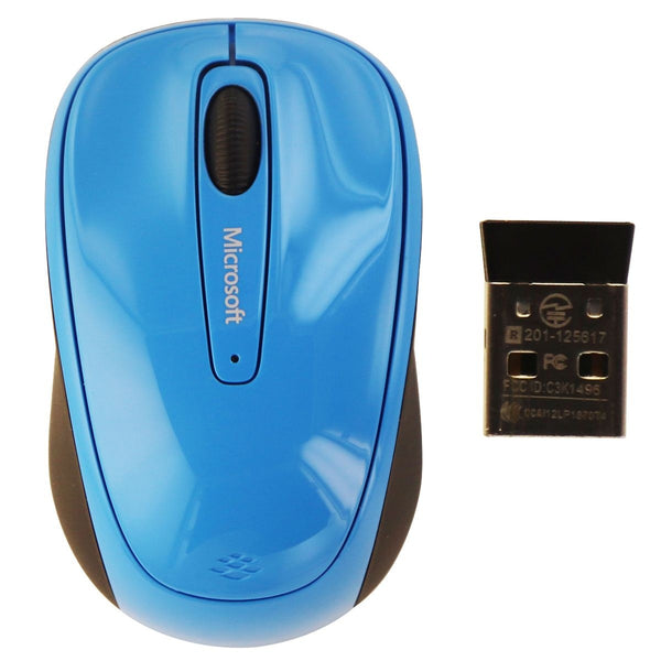 Microsoft 3500 Wireless Mobile Mouse - Cyan Blue (1571)