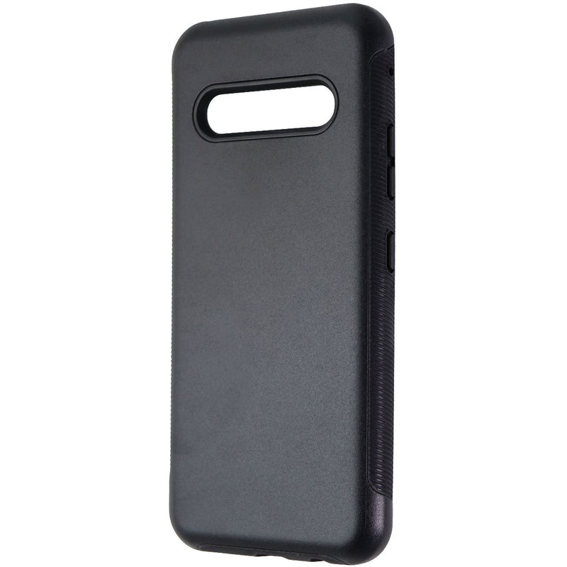 Verizon Rugged Case & Blue Light Glass (2-Pack) for LG V60 ThinQ 5G UW - Black - Verizon - Simple Cell Shop, Free shipping from Maryland!