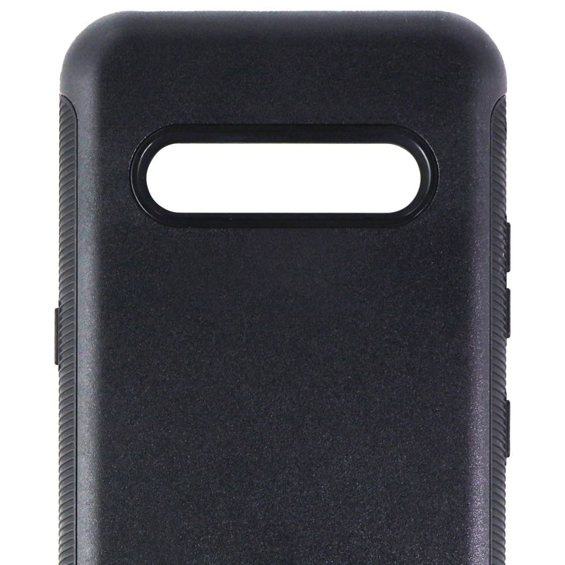 Verizon Rugged Case & Blue Light Glass (2-Pack) for LG V60 ThinQ 5G UW - Black - Verizon - Simple Cell Shop, Free shipping from Maryland!