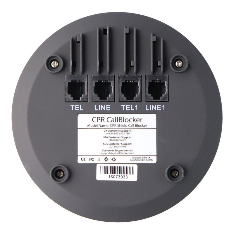 CPR Call Blocker Shield - Block Robo Calls Now - Matte Black - CPR Call Blocker - Simple Cell Shop, Free shipping from Maryland!