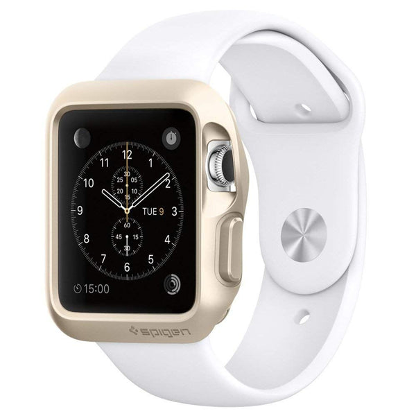 Spigen Slim Armor Case for Apple Smartwatch 42 mm Series 3/2/1 - Gold - Spigen - Simple Cell Shop, Free shipping from Maryland!