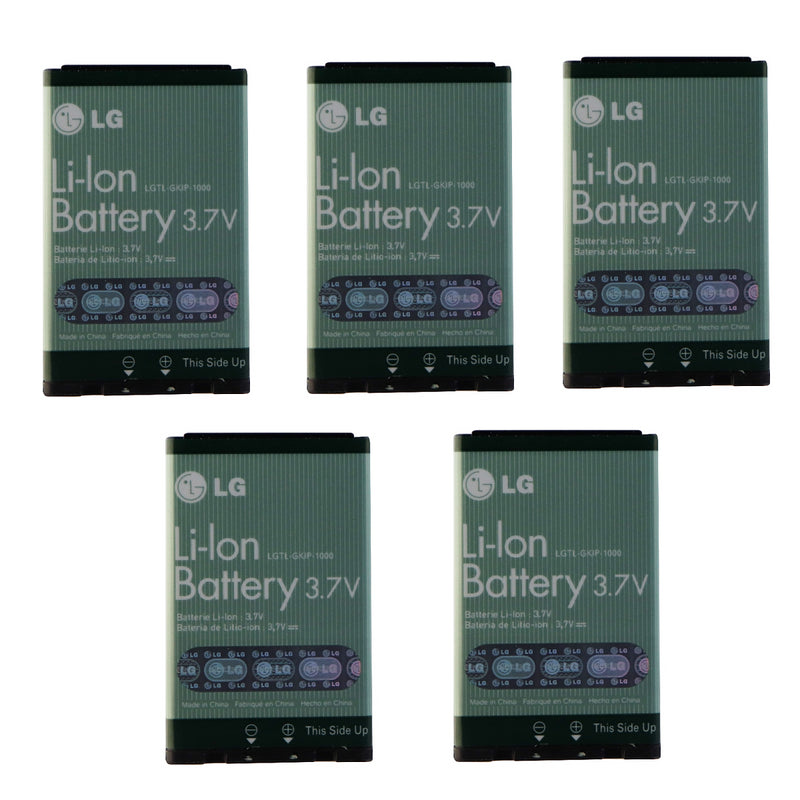 KIT 5x 1000 mAh Replacement Battery (LGTL-GKIP-1000) for LG C2000, CU320, MG200 - LG - Simple Cell Shop, Free shipping from Maryland!