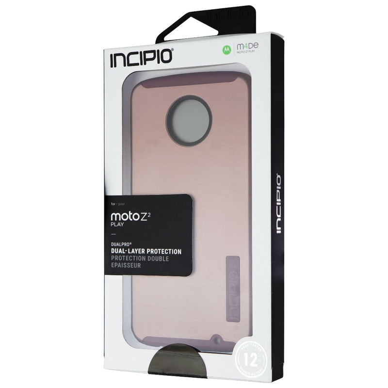 Incipio DualPro Case for Motorola Moto Z2 Play - Iridescent Rose Gold/Pink - Incipio - Simple Cell Shop, Free shipping from Maryland!