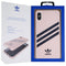 Adidas 3-Stripe Snap Case for Apple iPhone Xs Max - Pink and Gray - Adidas - Simple Cell Shop, Free shipping from Maryland!