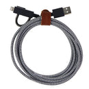 Native Union (BELT-KV-ULC-ZEB-V2) 6.5Ft 3in 1 Charging Cable for iPhones - Native Union - Simple Cell Shop, Free shipping from Maryland!