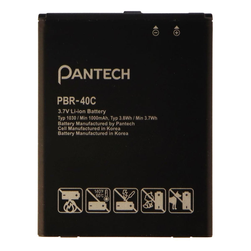 Pantech Standard Battery PBR-40C (1000mAh) 3.7V for Pantech Breeze IV - Pantech - Simple Cell Shop, Free shipping from Maryland!