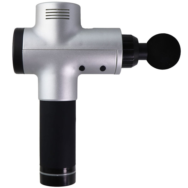 Percussion Massage Gun with Attachments - Silver/Black - Unbranded - Simple Cell Shop, Free shipping from Maryland!